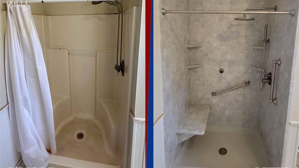 Tubs & Showers Project in Brewton, AL by Hometown Contractors, Inc.