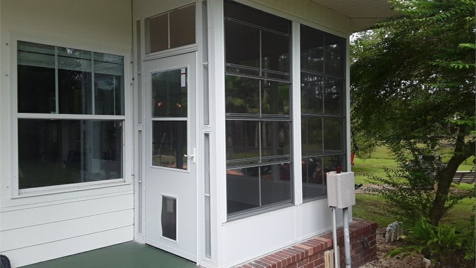 Sunrooms & Enclosures Project in Pensacola, FL by Hometown Contractors, Inc.