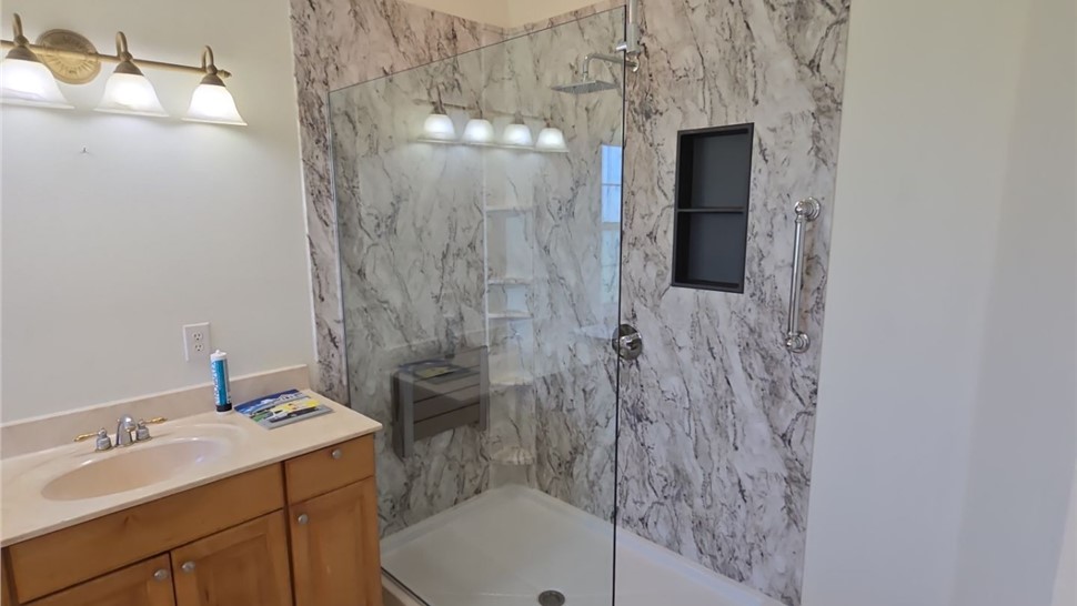Tubs & Showers Project in Lillian, AL by Hometown Contractors, Inc.