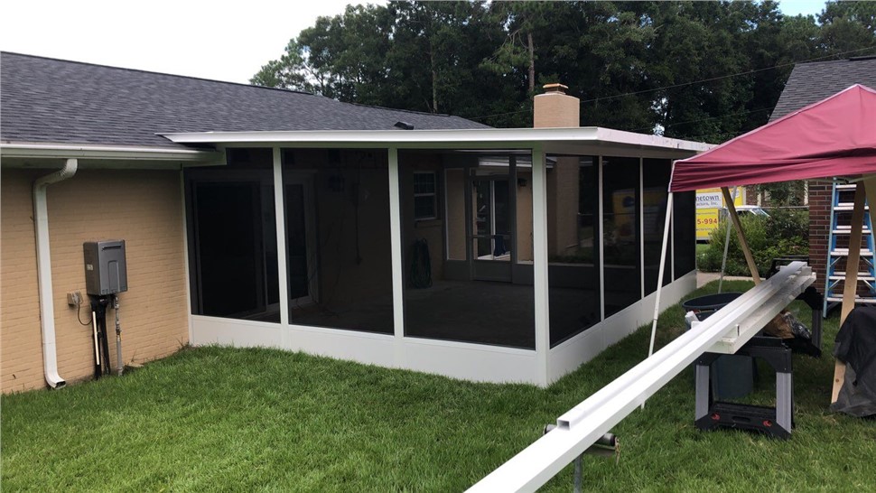 Sunrooms & Enclosures Project in Pensacola, FL by Hometown Contractors, Inc.