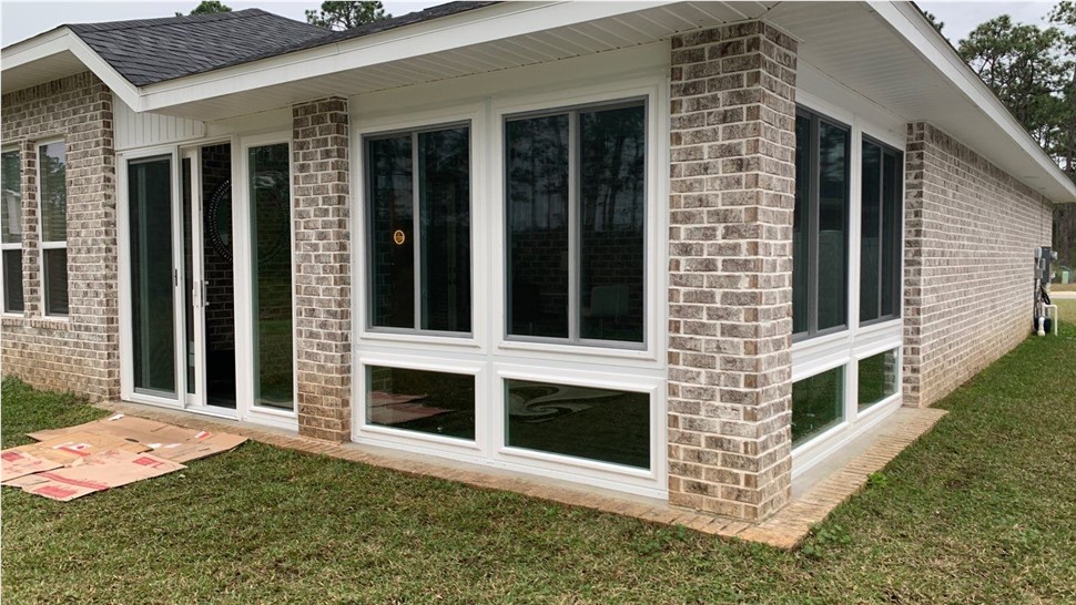 Sunrooms & Enclosures Project in Navarre, FL by Hometown Contractors, Inc.