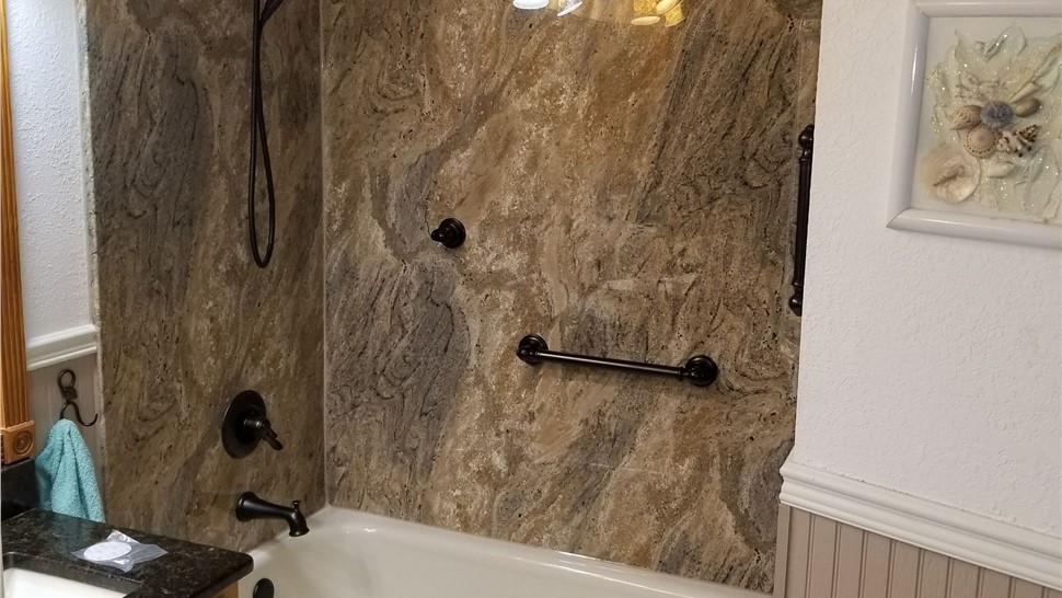 Tubs & Showers Project in Mary Esther, FL by Hometown Contractors, Inc.