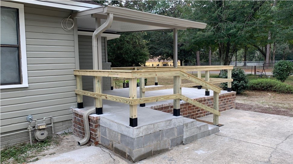 Patio Covers & Pergolas Project in Pensacola, FL by Hometown Contractors, Inc.