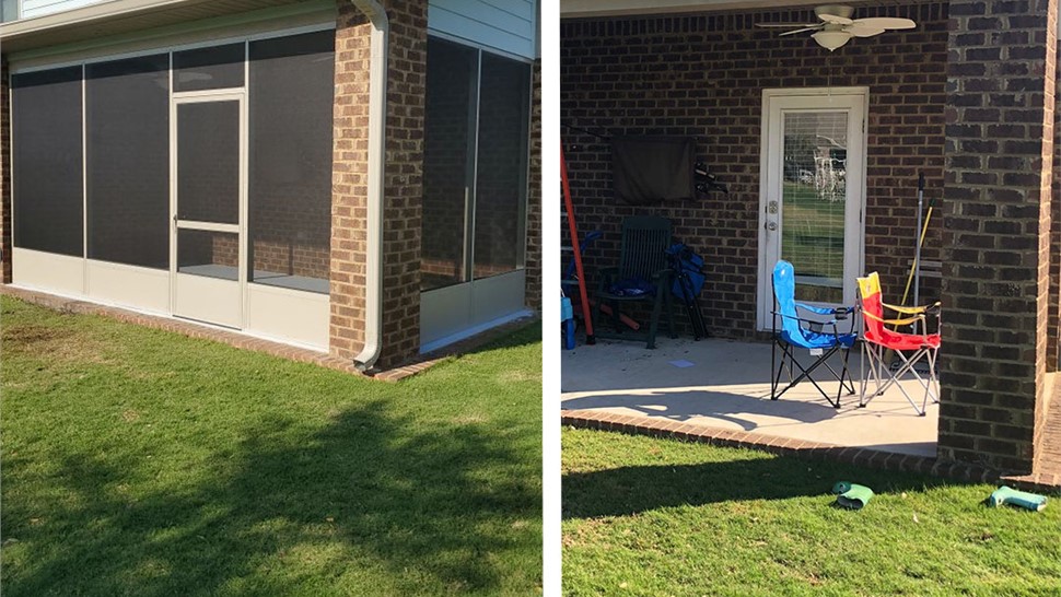 Sunrooms & Enclosures Project in Freeport, FL by Hometown Contractors, Inc.