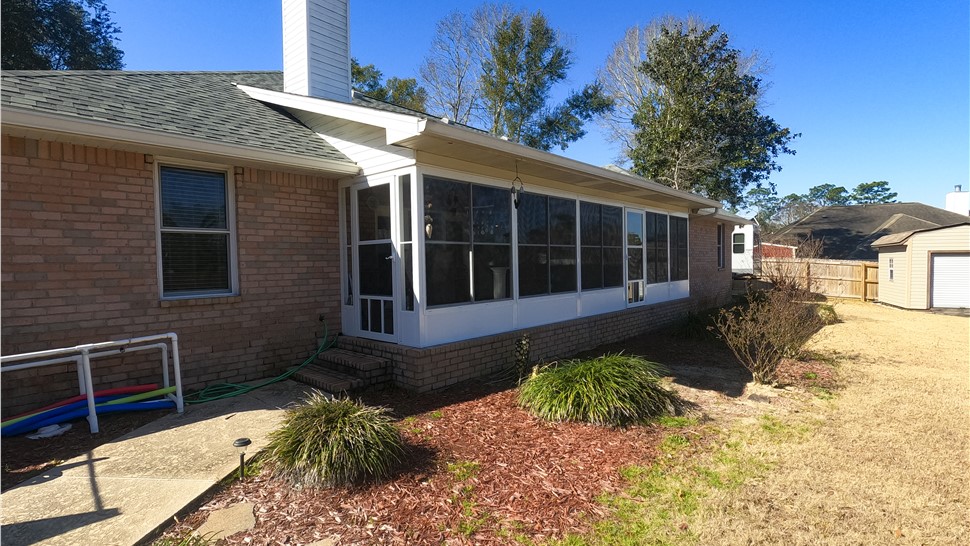 Sunrooms & Enclosures Project in Pensacola, FL by Hometown Contractors, Inc.