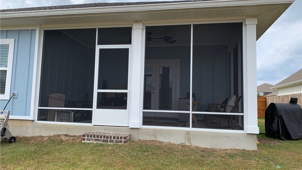 Sunrooms & Enclosures Project in Pensacola, FL by Hometown Contractors, Inc.