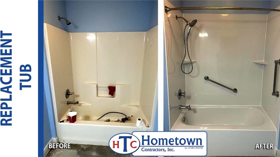 Tubs & Showers, Tubs & Showers Project in Milton, FL by Hometown Contractors, Inc.