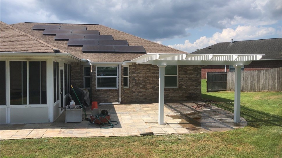 Patio Covers & Pergolas Project in Pensacola, FL by Hometown Contractors, Inc.