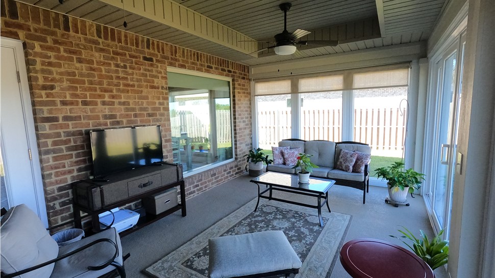 Sunrooms & Enclosures Project in Pensacola, FL by Hometown Contractors, Inc.