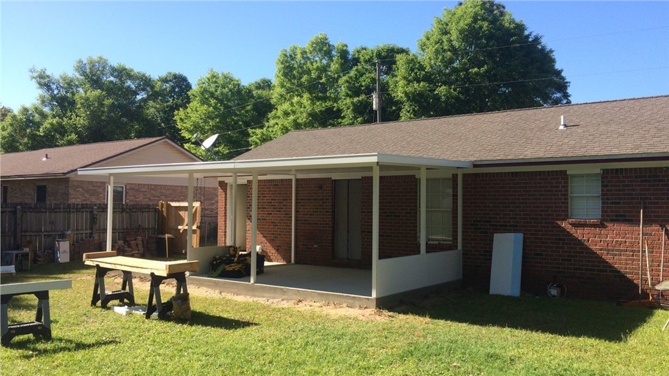 Sunrooms & Enclosures Project in Milton, FL by Hometown Contractors, Inc.