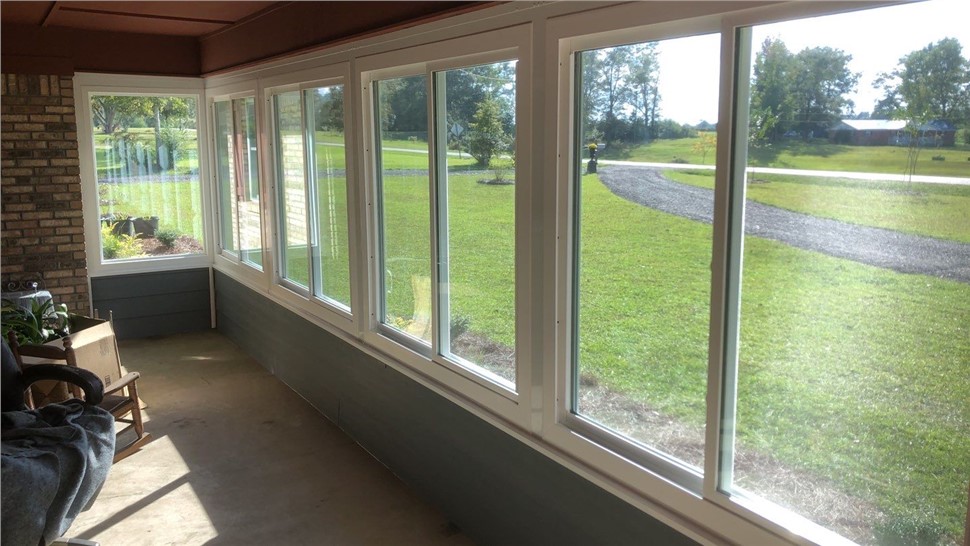 Sunrooms & Enclosures Project in Atmore, AL by Hometown Contractors, Inc.