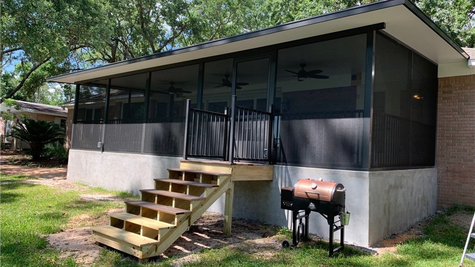 Sunrooms & Enclosures Project in Pensacola, FL by Hometown Contractors, Inc.