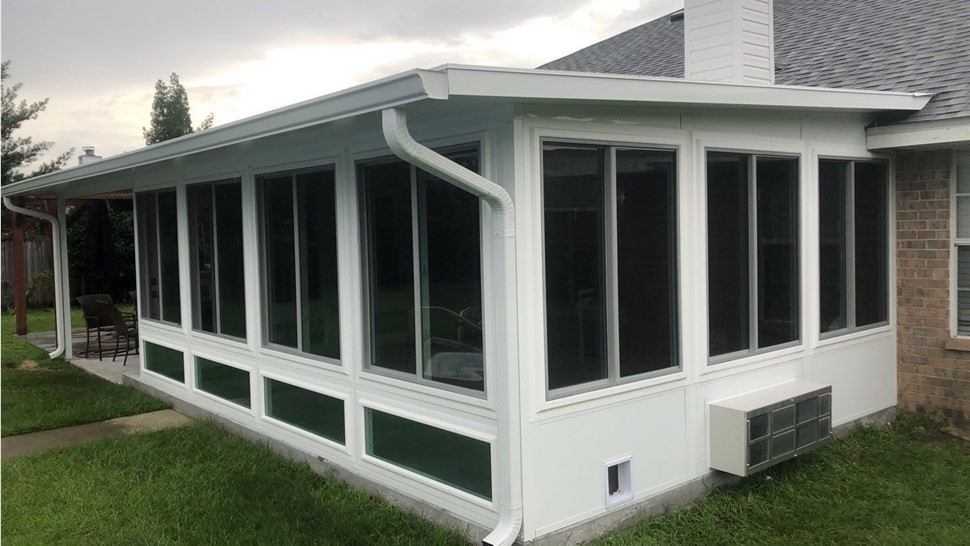 Sunrooms & Enclosures Project in Pensacola, FL by Hometown Contractors, Inc.