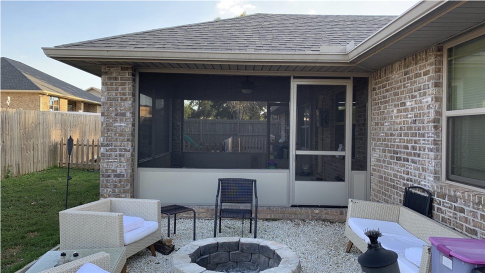 Patio Covers & Pergolas Project in Milton, FL by Hometown Contractors, Inc.