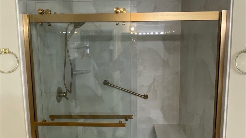 Tubs &amp;amp; Showers Project in Pace, FL by Hometown Contractors, Inc.