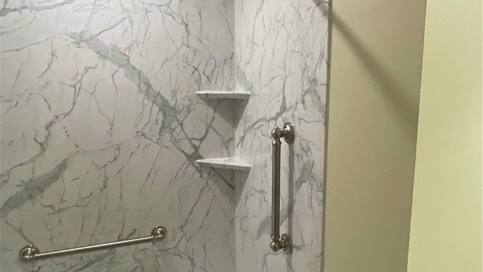Tubs & Showers Project in Cantonment, FL by Hometown Contractors, Inc.