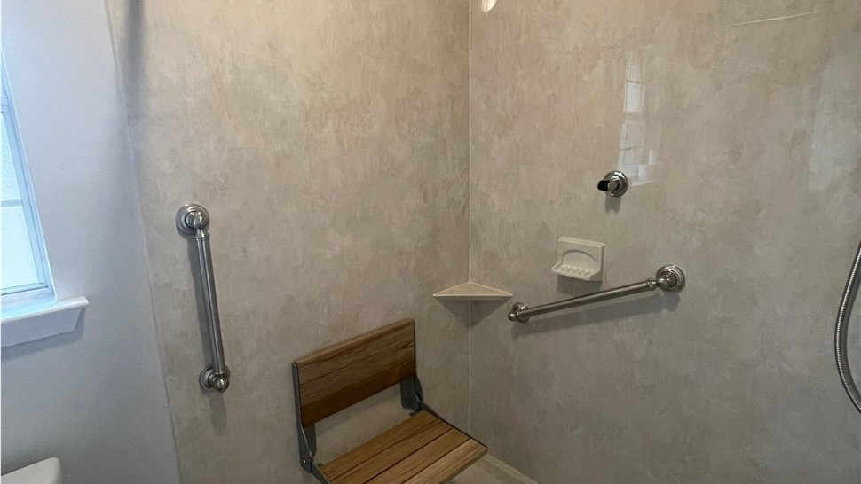 Tubs & Showers Project in Pace, FL by Hometown Contractors, Inc.