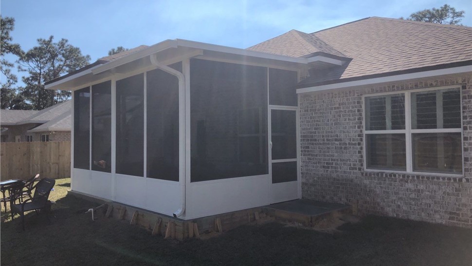 Sunrooms & Enclosures Project in Gulf Breeze, FL by Hometown Contractors, Inc.