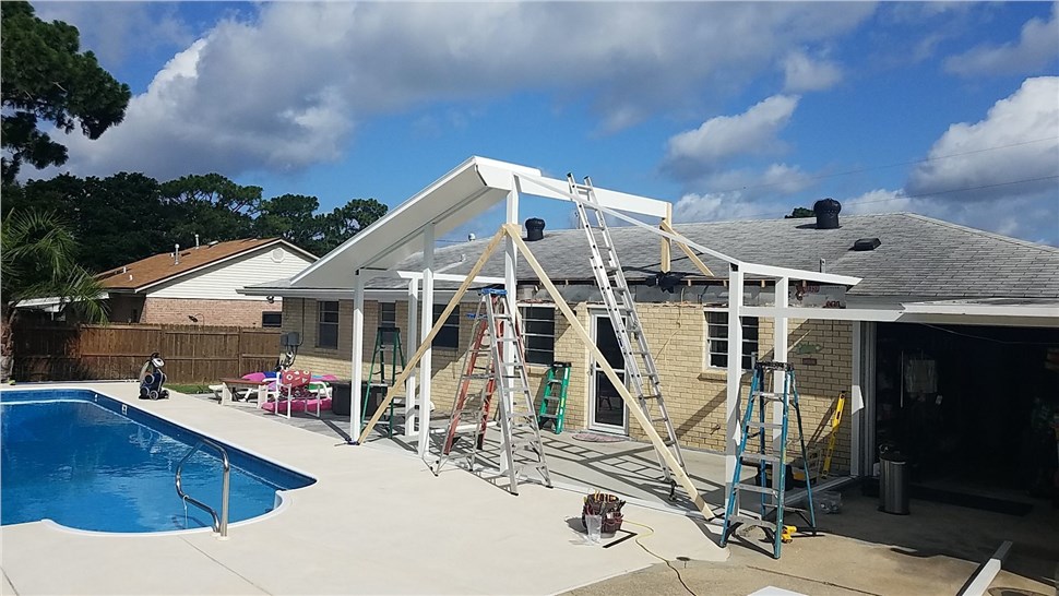 Sunrooms & Enclosures Project in Pensacola, FL by Hometown Contractors, Inc.