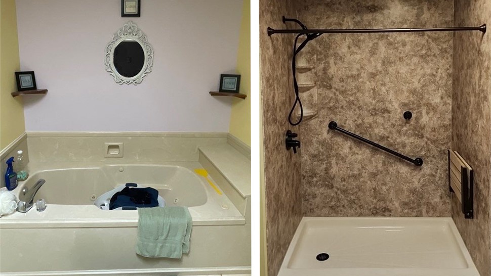 Tubs & Showers, Tubs & Showers Project in Daphne, AL by Hometown Contractors, Inc.