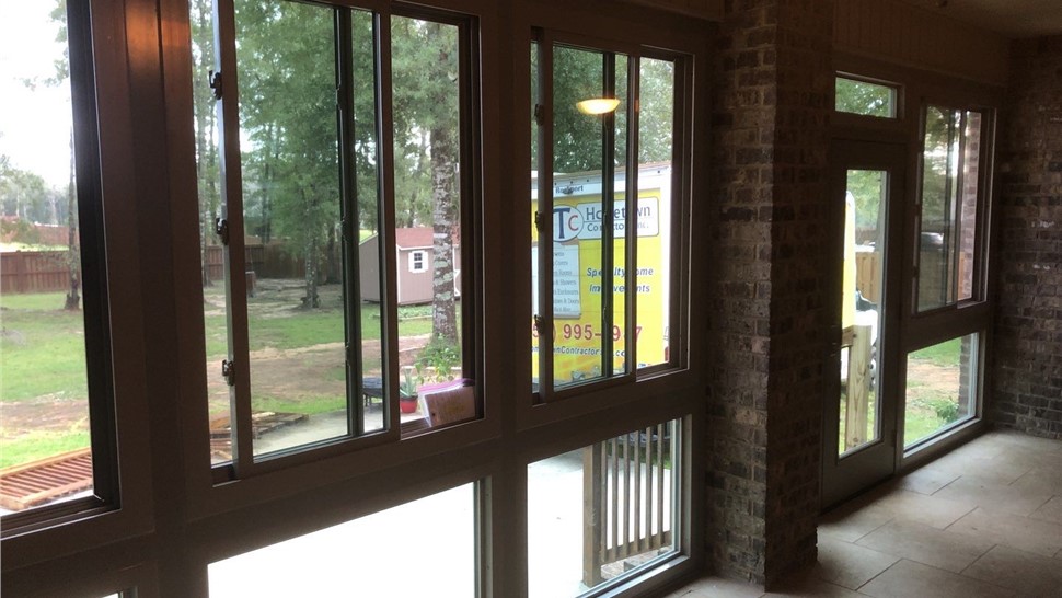 Sunrooms & Enclosures Project in Semmes, AL by Hometown Contractors, Inc.
