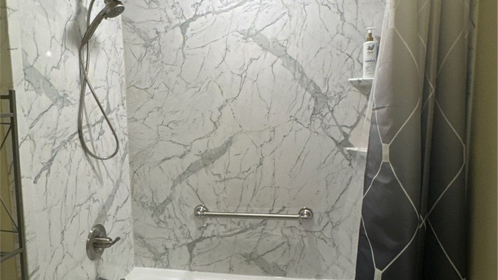 Tubs & Showers Project in Cantonment, FL by Hometown Contractors, Inc.