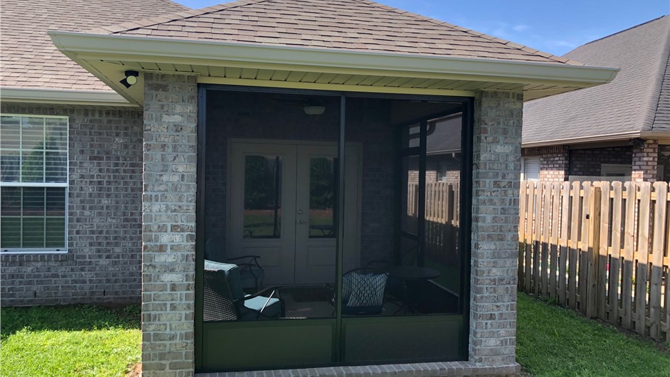 Sunrooms & Enclosures Project in Pensacola, FL by Hometown Contractors, Inc.