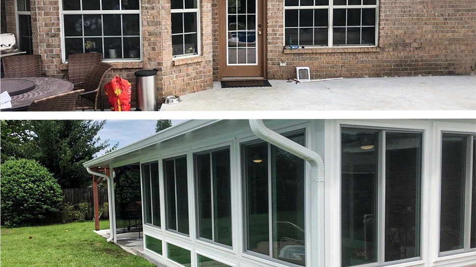 Sunrooms & Enclosures Project in Pensacola, FL by Hometown Contractors, Inc.