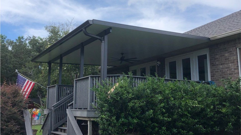 Patio Covers & Pergolas Project in Navarre, FL by Hometown Contractors, Inc.
