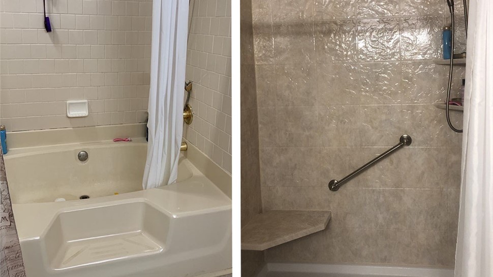 Tubs & Showers, Tubs & Showers Project in Gulf Breeze, FL by Hometown Contractors, Inc.