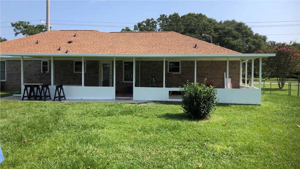 Sunrooms & Enclosures Project in Lillian, AL by Hometown Contractors, Inc.