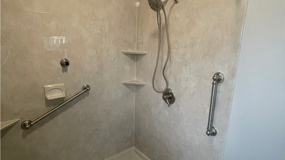 Tubs & Showers Project in Pace, FL by Hometown Contractors, Inc.