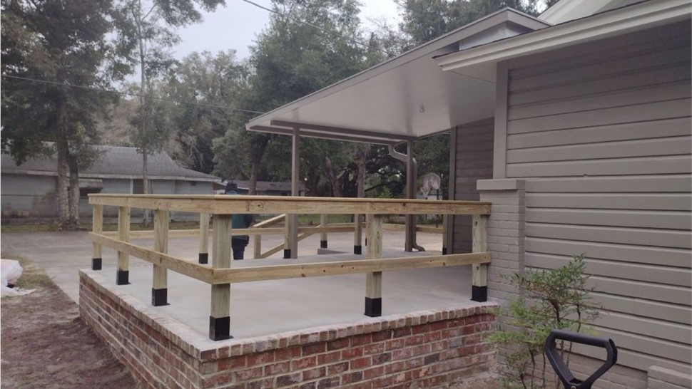 Patio Covers & Pergolas Project in Pensacola, FL by Hometown Contractors, Inc.