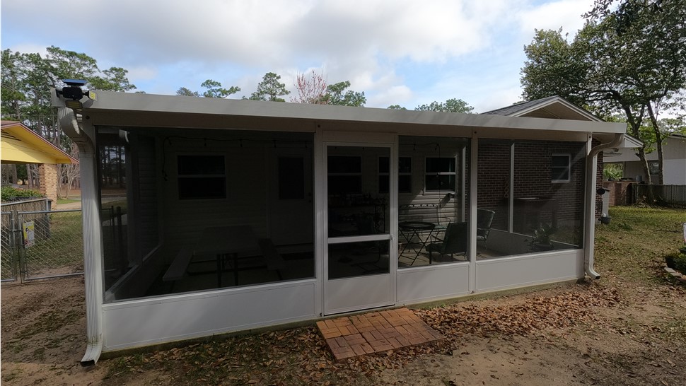 Sunrooms & Enclosures Project in Pensacola, FL by Hometown Contractors, Inc.