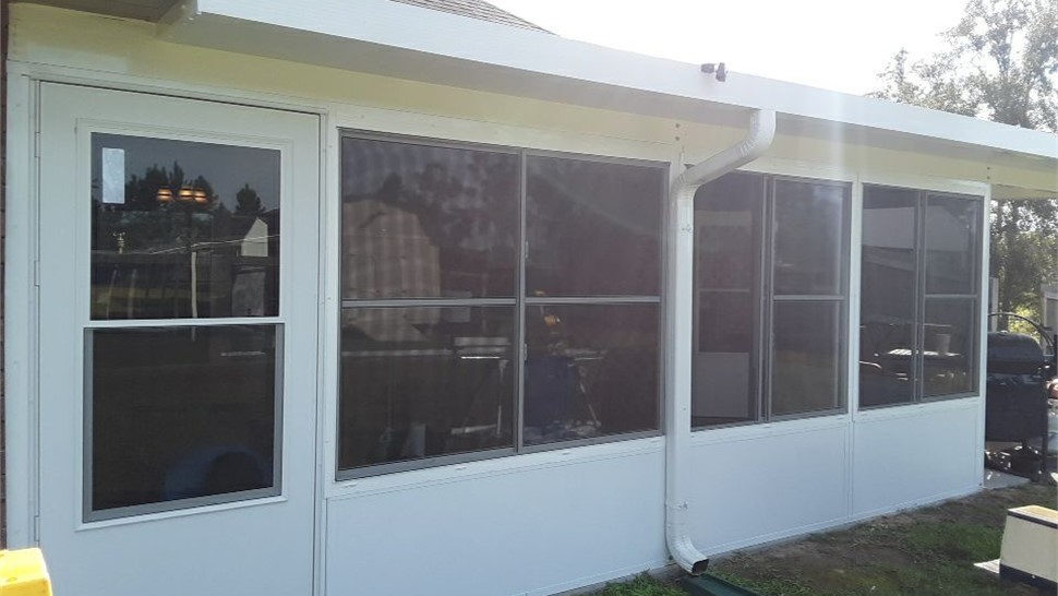 Sunrooms & Enclosures Project in Jay, FL by Hometown Contractors, Inc.