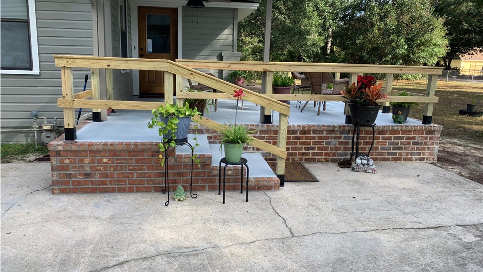 Patio Covers & Pergolas Project in Pensacola, FL by Hometown Contractors, Inc.
