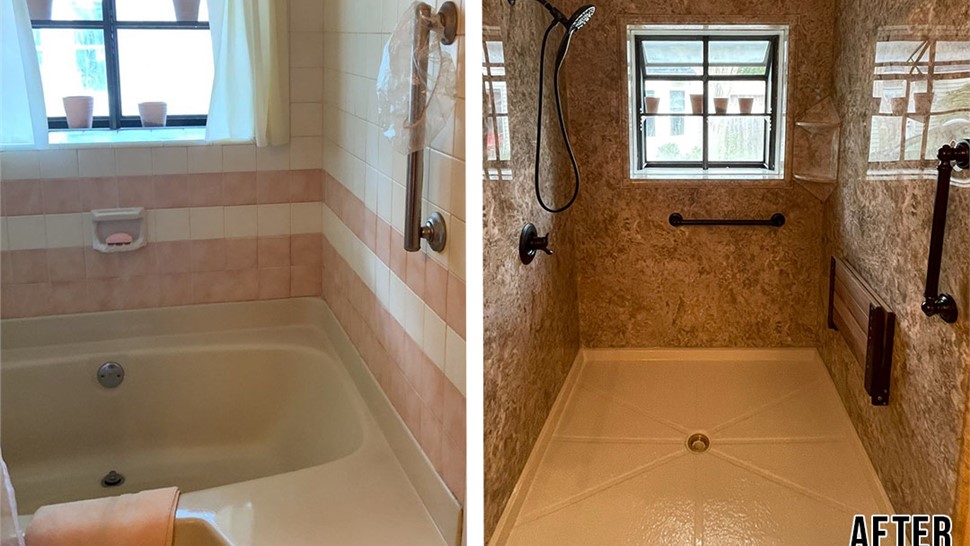 Tubs & Showers, Tubs & Showers Project in Pensacola, FL by Hometown Contractors, Inc.