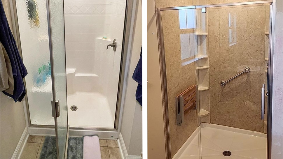 Tubs &amp;amp; Showers Project in Foley, AL by Hometown Contractors, Inc.