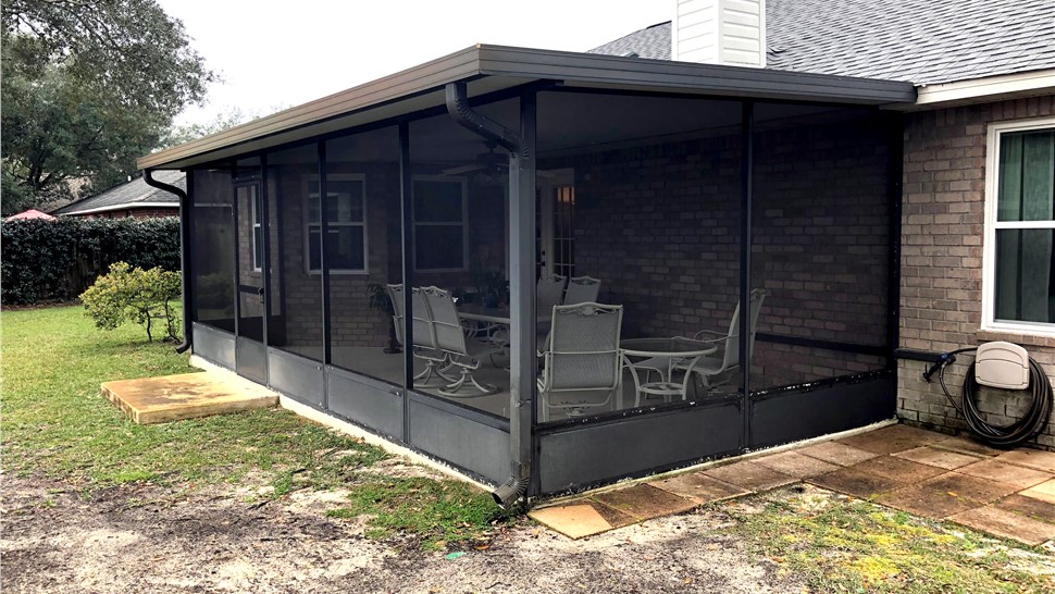 Sunrooms & Enclosures Project in Pensacola, FL by Hometown Contractors, Inc.