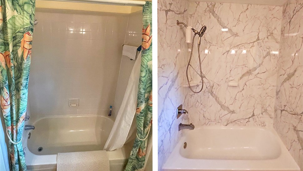 Tubs & Showers Project in Daphne, AL by Hometown Contractors, Inc.