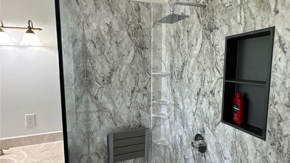 Tubs & Showers Project in Lillian, AL by Hometown Contractors, Inc.
