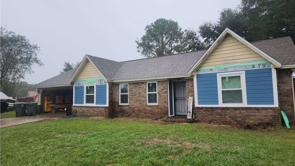 Siding Project in Pensacola, FL by Hometown Contractors, Inc.