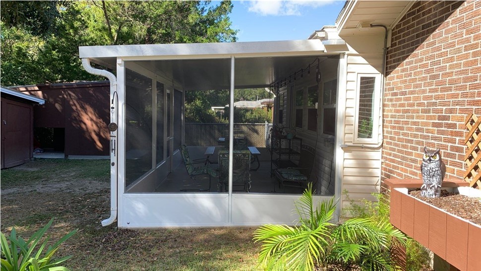 Sunrooms & Enclosures Project in Pensacola, FL by Hometown Contractors, Inc.