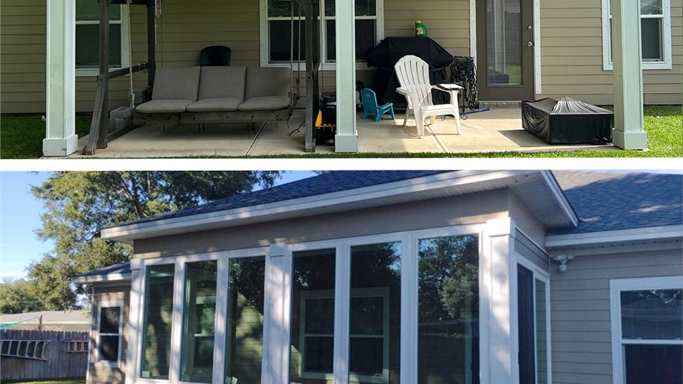 Sunrooms & Enclosures Project in Fort Walton Beach, FL by Hometown Contractors, Inc.