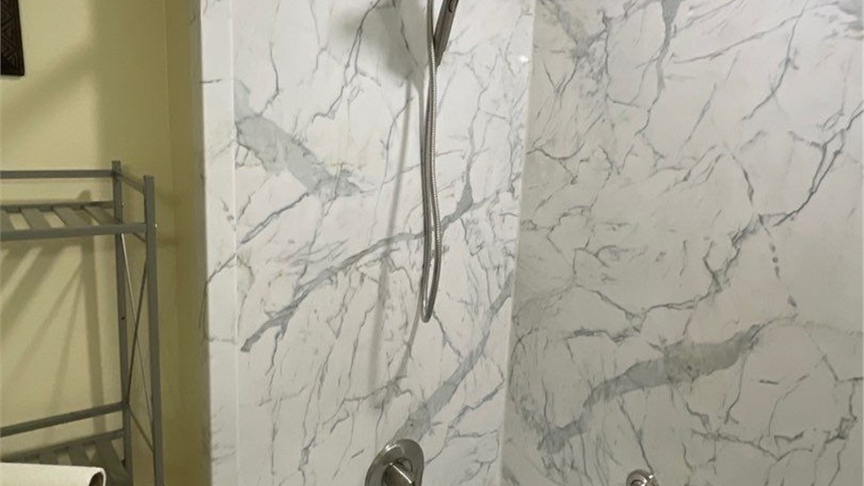 Tubs & Showers Project in Cantonment, FL by Hometown Contractors, Inc.