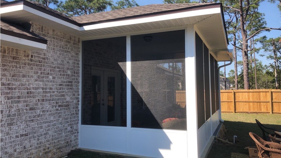 Patio Covers & Pergolas Project in Gulf Breeze, FL by Hometown Contractors, Inc.
