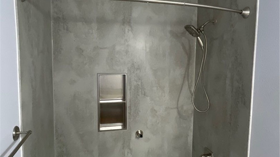 Tubs & Showers Project in Cantonment, FL by Hometown Contractors, Inc.