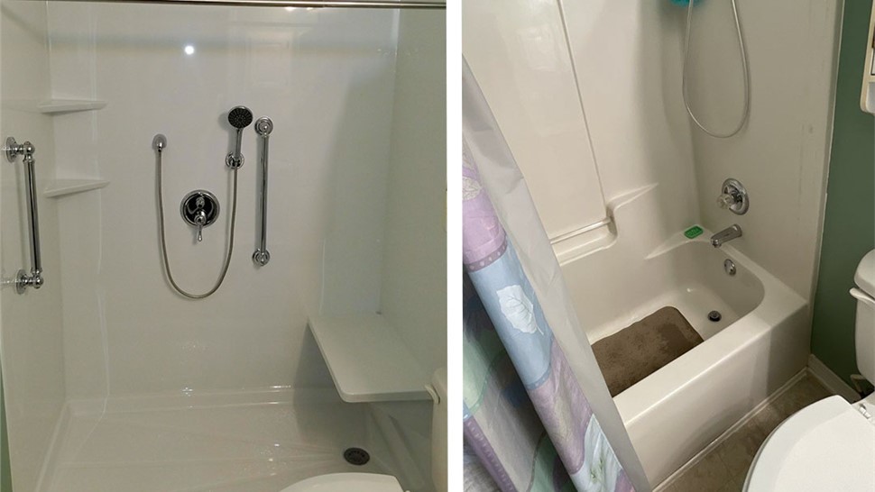 Tubs & Showers, Tubs & Showers Project in Crestview, FL by Hometown Contractors, Inc.