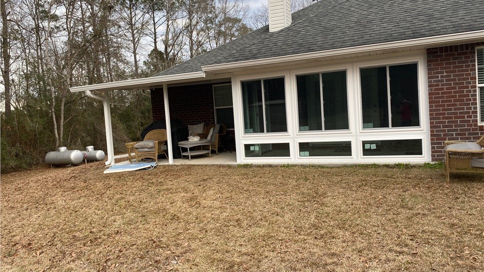 Sunrooms & Enclosures Project in Cantonment, FL by Hometown Contractors, Inc.