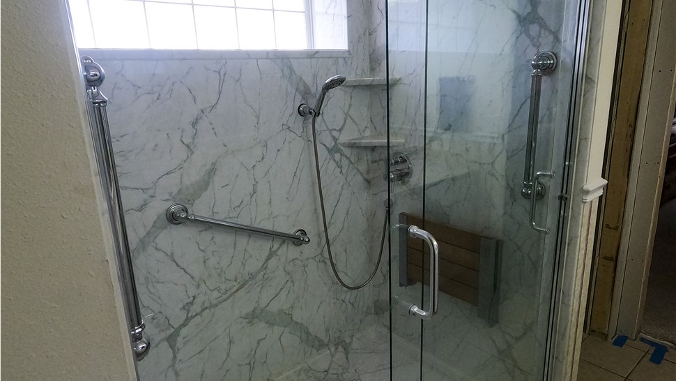 Tubs & Showers Project in Navarre, FL by Hometown Contractors, Inc.